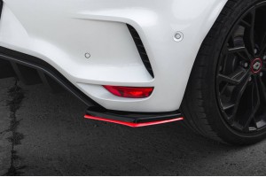 Rear Side Splitters V.2 Renault Megane RS Mk4