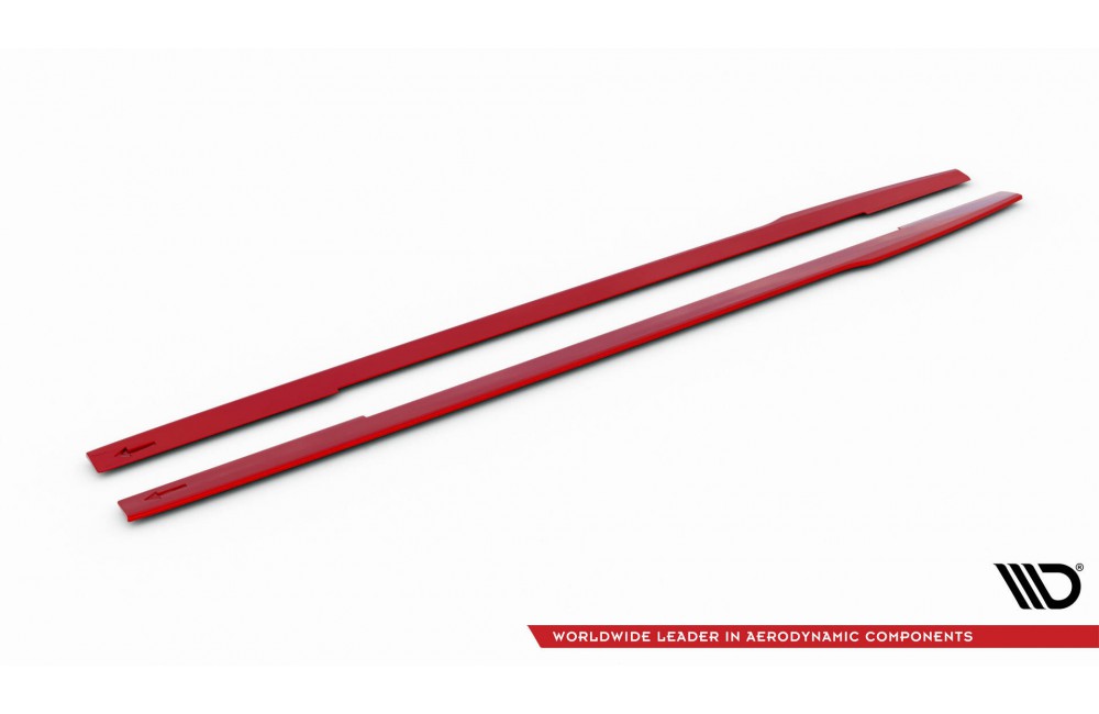 Side Skirts Diffusers V.2 Renault Megane RS Mk4 Side Skirts Diffusers V.2 Renault Megane RS Mk4