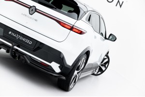 Central Rear Splitter (with vertical bars) Renault Megane E-Tech Electric Mk1 Central Rear Splitter (with vertical bars) Renault Megane E-Tech Electric Mk1
