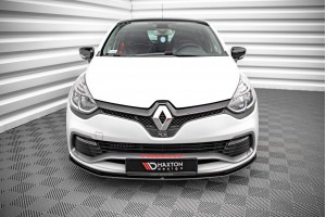 Street Pro Front Splitter Renault Clio RS Mk4 - Black