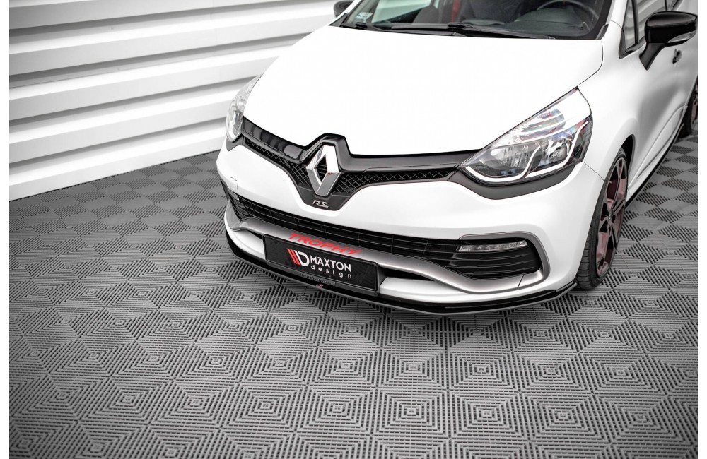 Street Pro Front Splitter Renault Clio RS Mk4 - Black