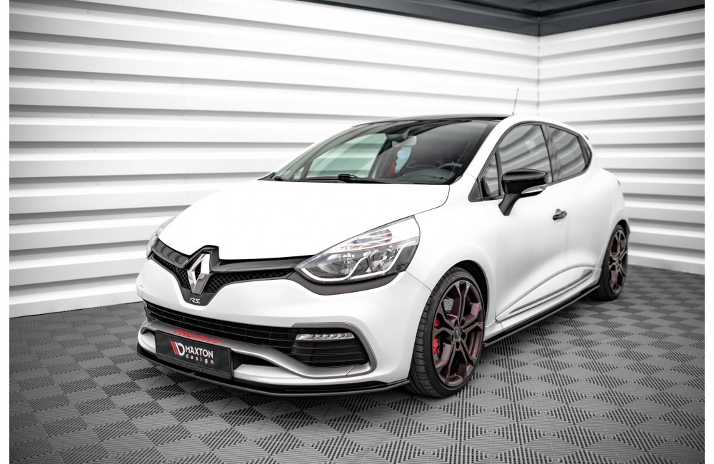 Street Pro Front Splitter Renault Clio RS Mk4 - Black