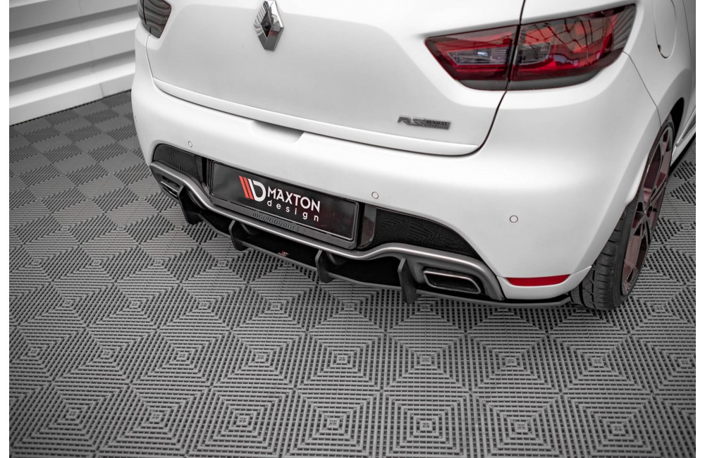 Street Pro Rear Diffuser Renault Clio RS Mk4 - Black
