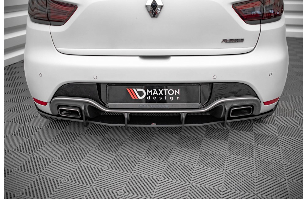 Street Pro Rear Diffuser Renault Clio RS Mk4 - Black