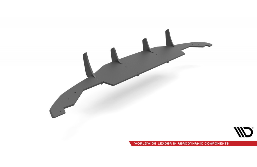 Street Pro Rear Diffuser Renault Clio RS Mk4 - Black
