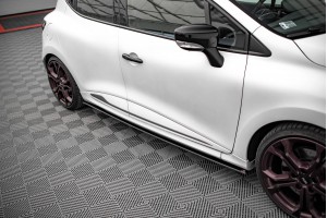 Street Pro Side Skirts Diffusers Renault Clio RS Mk4 - Black-Red Street Pro Side Skirts Diffusers Renault Clio RS Mk4 - Black-Red