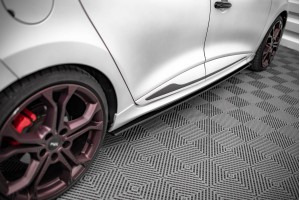 Street Pro Side Skirts Diffusers Renault Clio RS Mk4 - Black-Red Street Pro Side Skirts Diffusers Renault Clio RS Mk4 - Black-Red