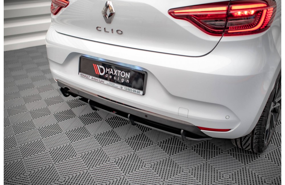 Street Pro Rear Diffuser Renault Clio Mk5 - Black