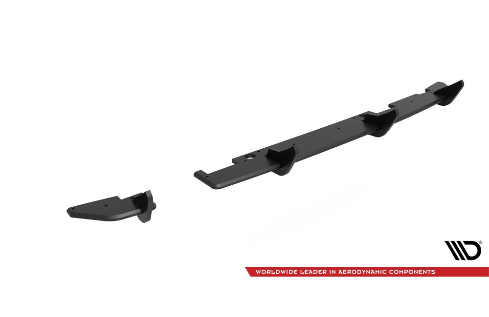 Street Pro Rear Diffuser Renault Clio Mk5 - Black
