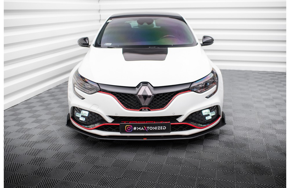 Street Pro Front Splitter Renault Megane RS Mk4 - Black