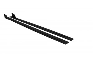 Street Pro Side Skirts Diffusers Renault Megane RS Mk4 - Black-Red Street Pro Side Skirts Diffusers Renault Megane RS Mk4 - Black-Red