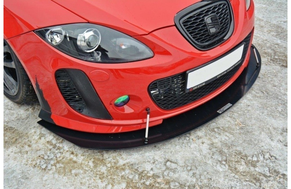 FRONT RACING SPLITTER V.1 SEAT LEON MK2 MS DESIGN FRONT RACING SPLITTER V.1 SEAT LEON MK2 MS DESIGN