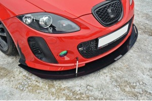 FRONT RACING SPLITTER V.1 SEAT LEON MK2 MS DESIGN FRONT RACING SPLITTER V.1 SEAT LEON MK2 MS DESIGN