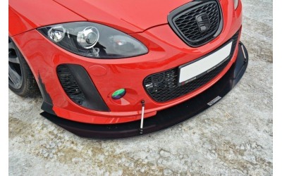 FRONT RACING SPLITTER V.1 SEAT LEON MK2 MS DESIGN