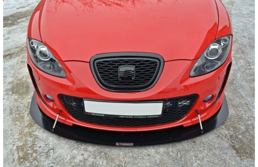 FRONT RACING SPLITTER V.1 SEAT LEON MK2 MS DESIGN FRONT RACING SPLITTER V.1 SEAT LEON MK2 MS DESIGN