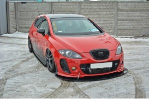FRONT RACING SPLITTER V.1 SEAT LEON MK2 MS DESIGN FRONT RACING SPLITTER V.1 SEAT LEON MK2 MS DESIGN