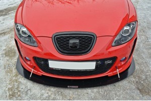 FRONT RACING SPLITTER V.1 SEAT LEON MK2 MS DESIGN FRONT RACING SPLITTER V.1 SEAT LEON MK2 MS DESIGN