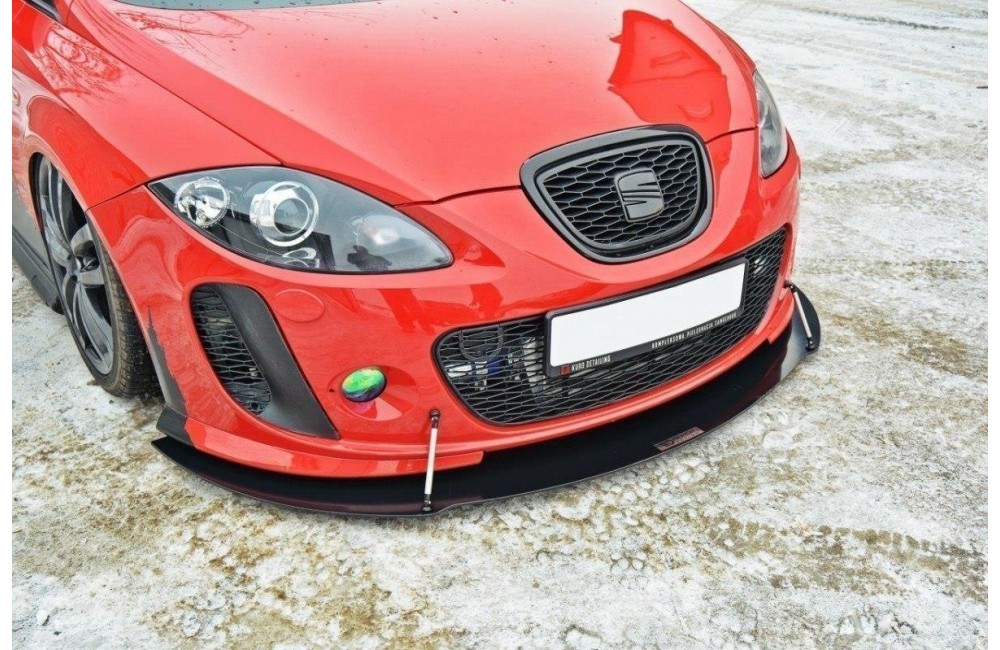 FRONT RACING SPLITTER V.2 SEAT LEON MK2 MS DESIGN FRONT RACING SPLITTER V.2 SEAT LEON MK2 MS DESIGN