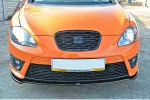 FRONT SPLITTER V.2 SEAT LEON MK2 CUPRA / FR (FACELIFT)
