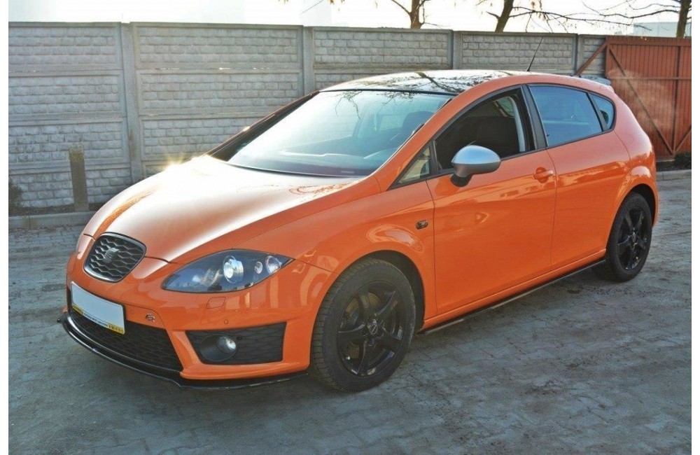 FRONT SPLITTER V.2 SEAT LEON MK2 CUPRA / FR (FACELIFT)