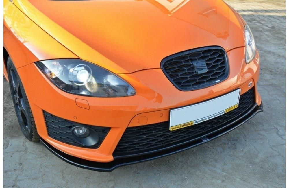 FRONT SPLITTER V.2 SEAT LEON MK2 CUPRA / FR (FACELIFT)