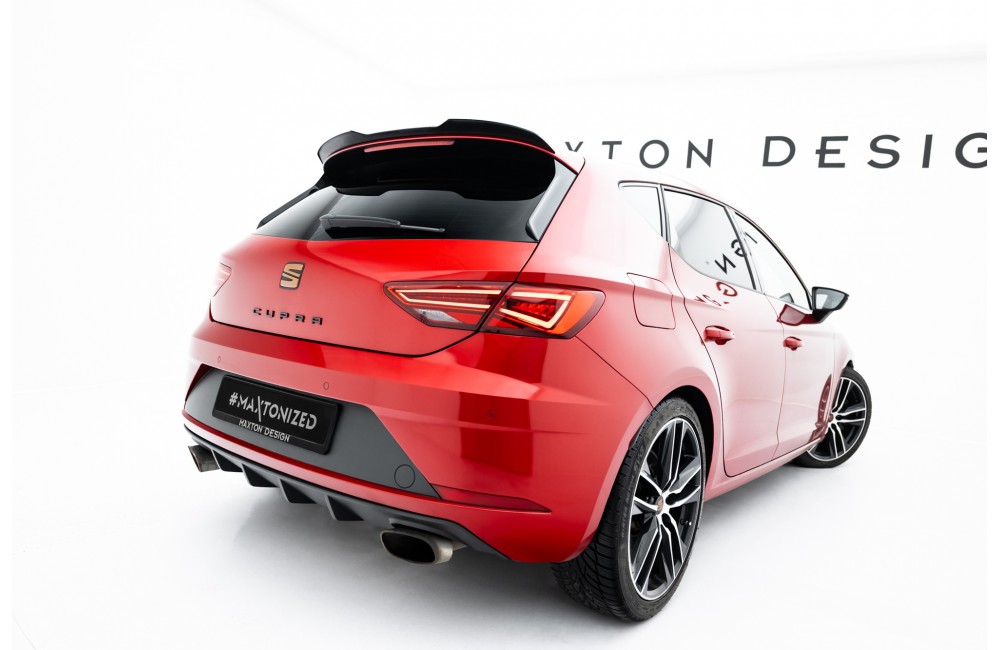 Spoiler Cap V.2 Seat Leon Cupra Hatchback Mk3 Spoiler Cap V.2 Seat Leon Cupra Hatchback Mk3