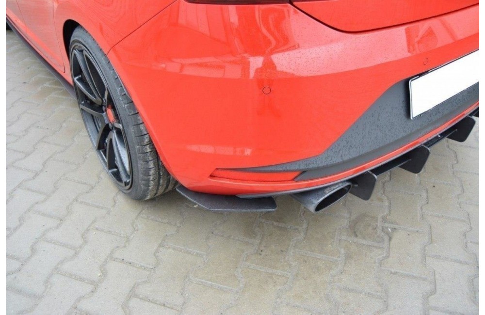 SEAT LEON III CUPRA REAR DIFFUSER & REAR SIDE SPLITTERS