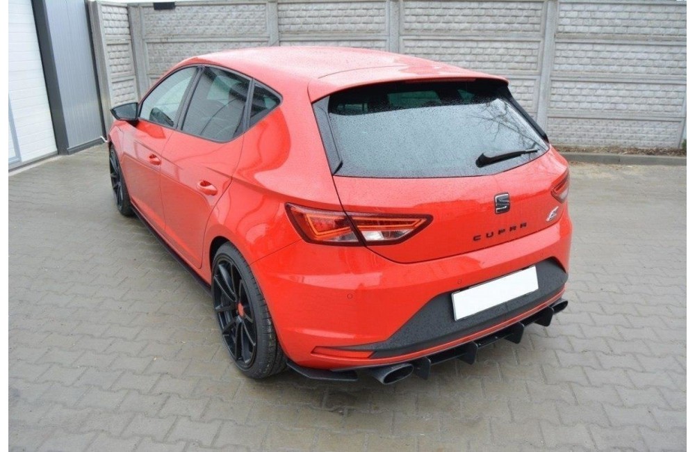 SEAT LEON III CUPRA REAR DIFFUSER & REAR SIDE SPLITTERS