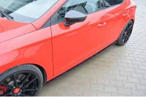 RACING SIDE SKIRTS DIFFUSERS SEAT LEON III CUPRA / FR