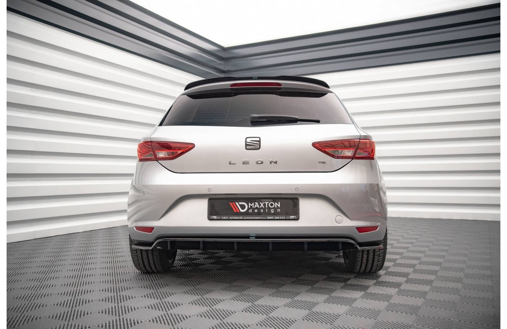 Rear Splitter (with vertical bars) Seat Leon Hatchback Mk3