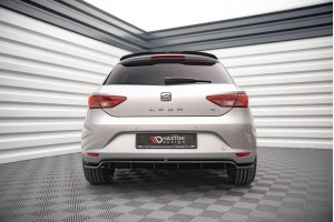 Rear Splitter (with vertical bars) Seat Leon Hatchback Mk3