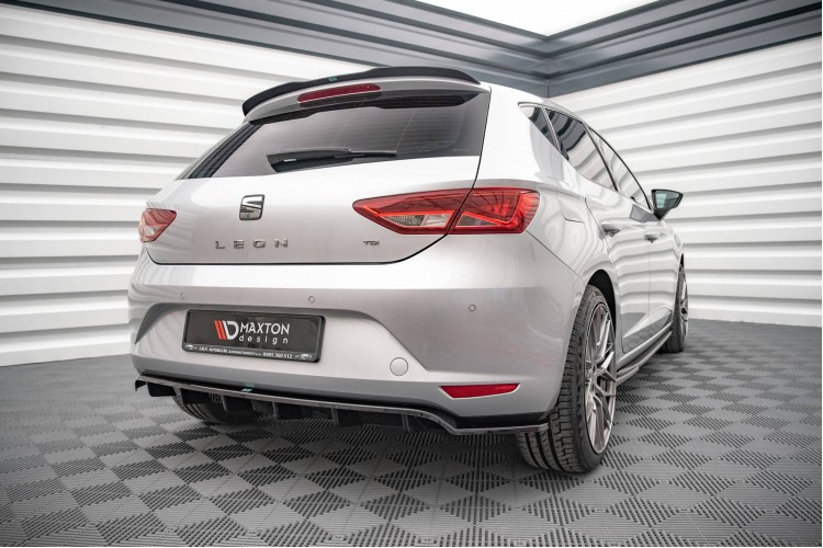 Πίσω Splitter (με κάθετους στύλους) Seat Leon Hatchback Mk3