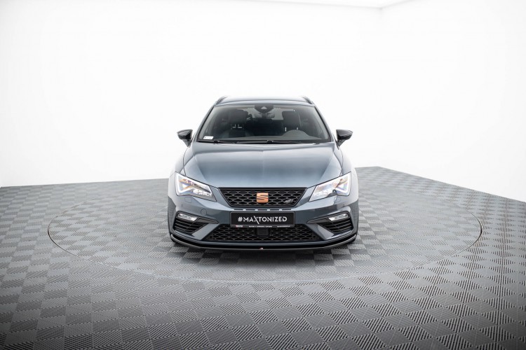 Front Splitter V.1 Seat Leon Cupra \/ FR Mk3 FL
