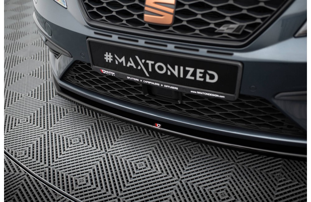 Front Splitter V.1 Seat Leon Cupra / FR Mk3 FL