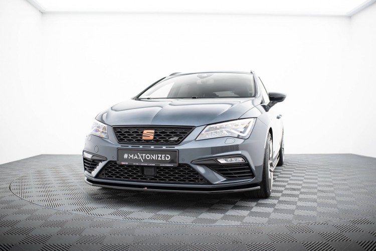 Front Splitter V.1 Seat Leon Cupra \/ FR Mk3 FL