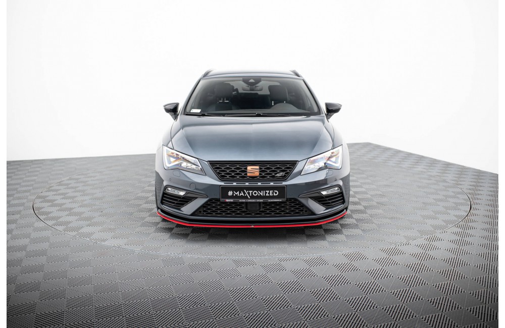 Front Splitter V.3 Seat Leon Cupra / FR Mk3 FL