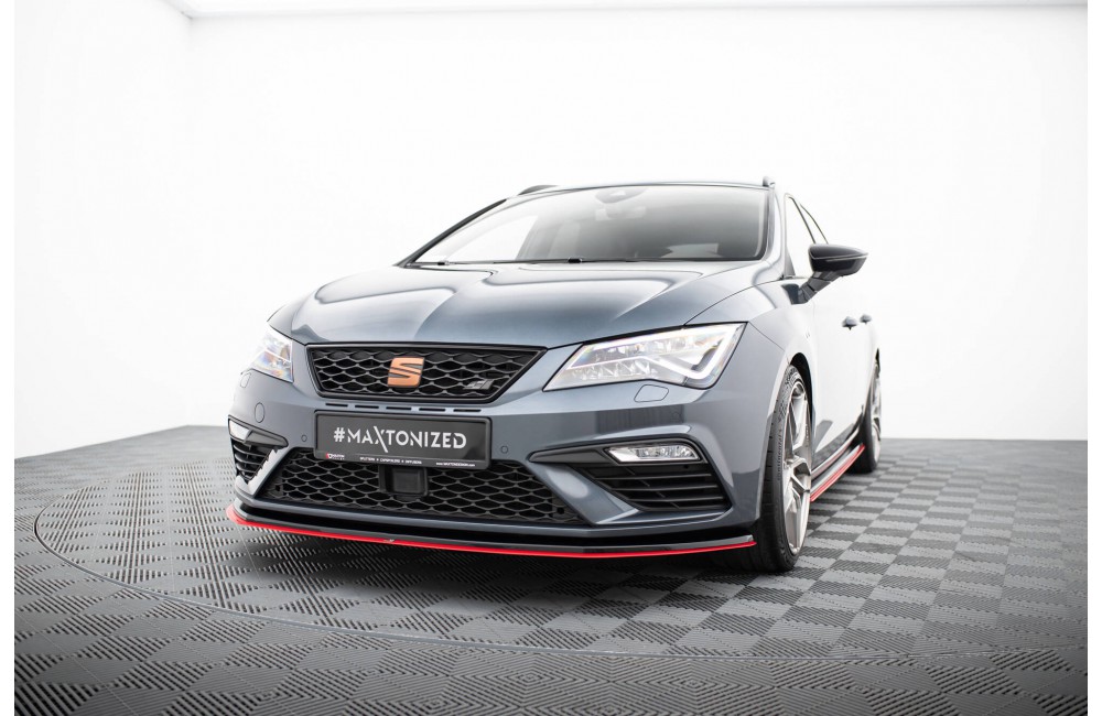 Front Splitter V.3 Seat Leon Cupra / FR Mk3 FL