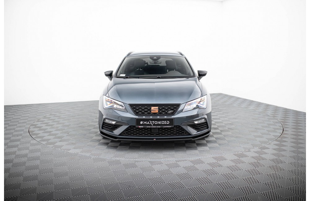 Front Splitter V.2 Seat Leon Cupra / FR Mk3 FL