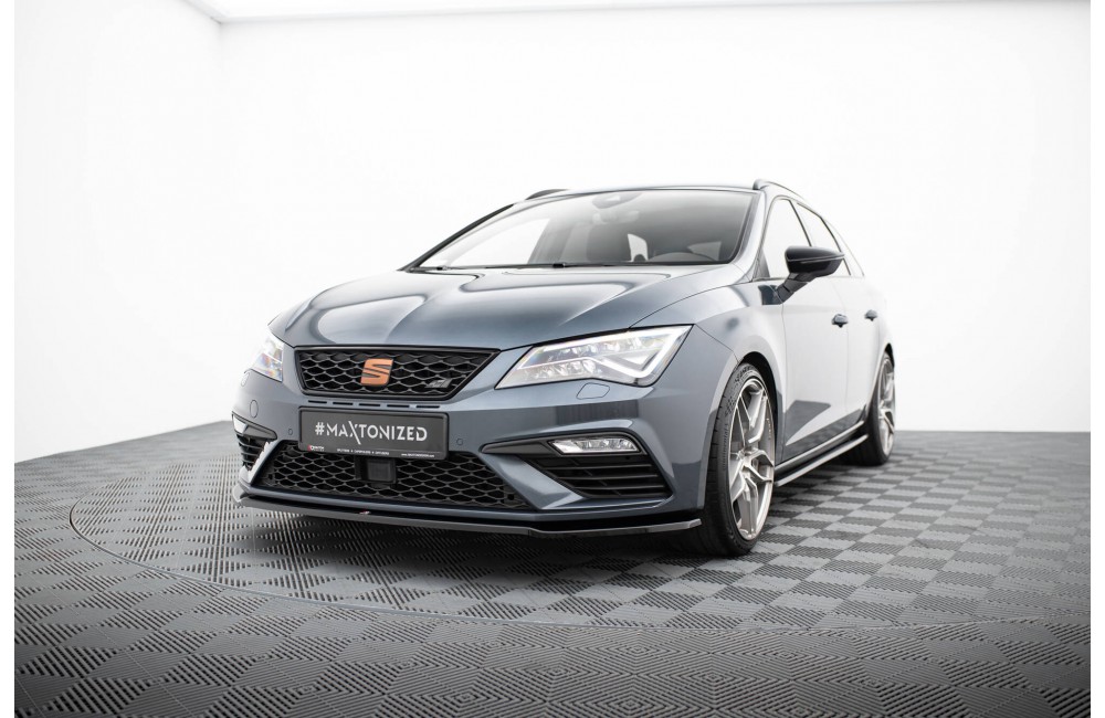 Front Splitter V.2 Seat Leon Cupra / FR Mk3 FL