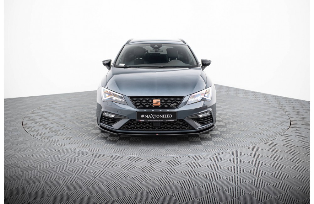Front Splitter V.4 Seat Leon Cupra / FR Mk3 FL