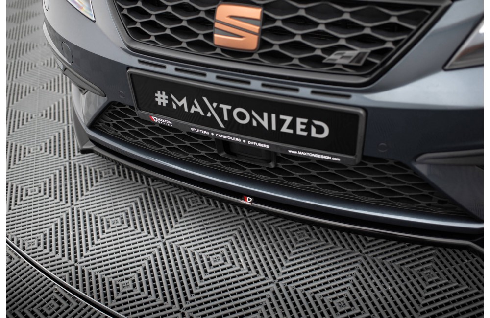 Front Splitter V.4 Seat Leon Cupra / FR Mk3 FL