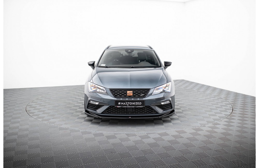 Front Splitter V.5 Seat Leon Cupra / FR Mk3 FL