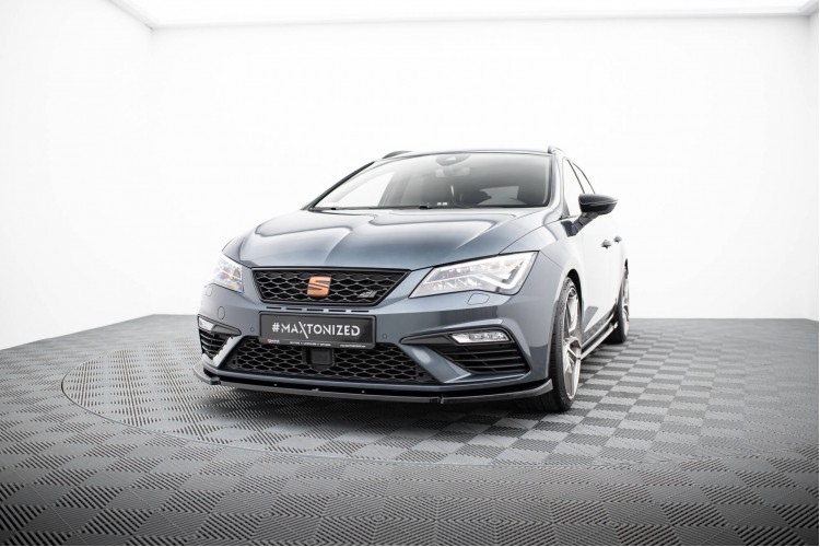 Front Splitter V.6 Seat Leon Cupra / FR Mk3 FL