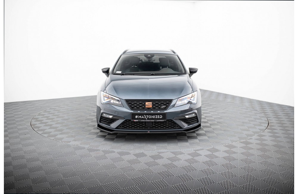 Front Splitter V.7 Seat Leon Cupra / FR Mk3 FL