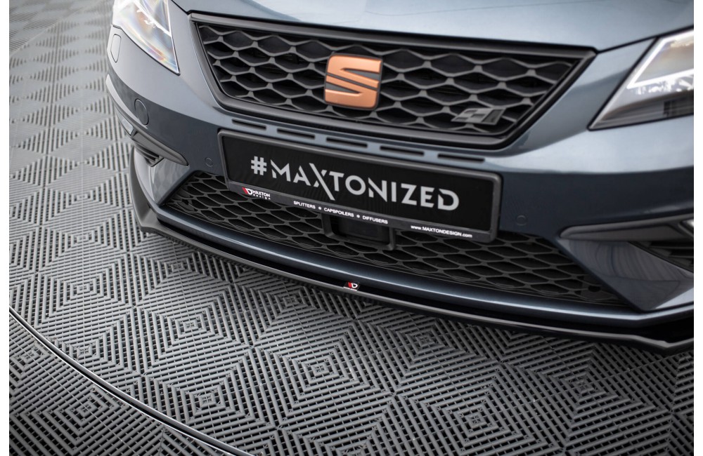 Front Splitter V.7 Seat Leon Cupra / FR Mk3 FL