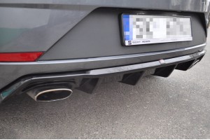Rear Valance V.1 Seat Leon Cupra Mk3 FL Hatchback