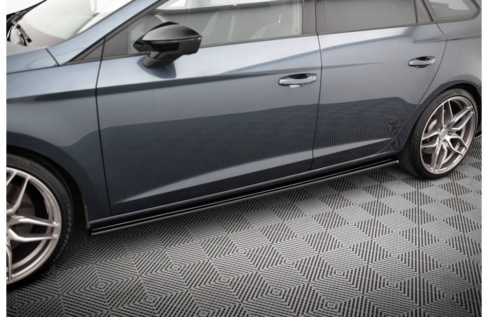 SIDE SKIRTS DIFFUSERS v.1 Seat Leon Mk3 Cupra/ FR Facelift SIDE SKIRTS DIFFUSERS v.1 Seat Leon Mk3 Cupra/ FR Facelift