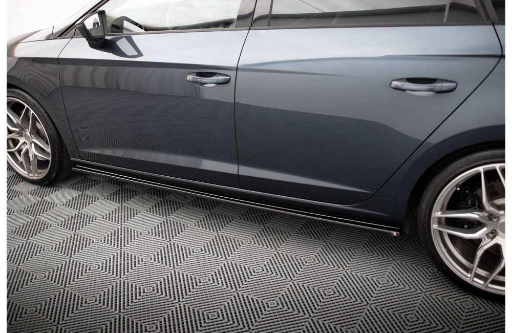 SIDE SKIRTS DIFFUSERS v.1 Seat Leon Mk3 Cupra/ FR Facelift SIDE SKIRTS DIFFUSERS v.1 Seat Leon Mk3 Cupra/ FR Facelift
