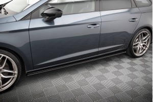 SIDE SKIRTS DIFFUSERS v.1 Seat Leon Mk3 Cupra/ FR Facelift SIDE SKIRTS DIFFUSERS v.1 Seat Leon Mk3 Cupra/ FR Facelift