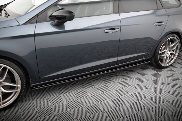 DIFFUSERS ΠΛΑΪΝΩΝ SKIRTS v.1 Seat Leon Mk3 Cupra/ FR Facelift